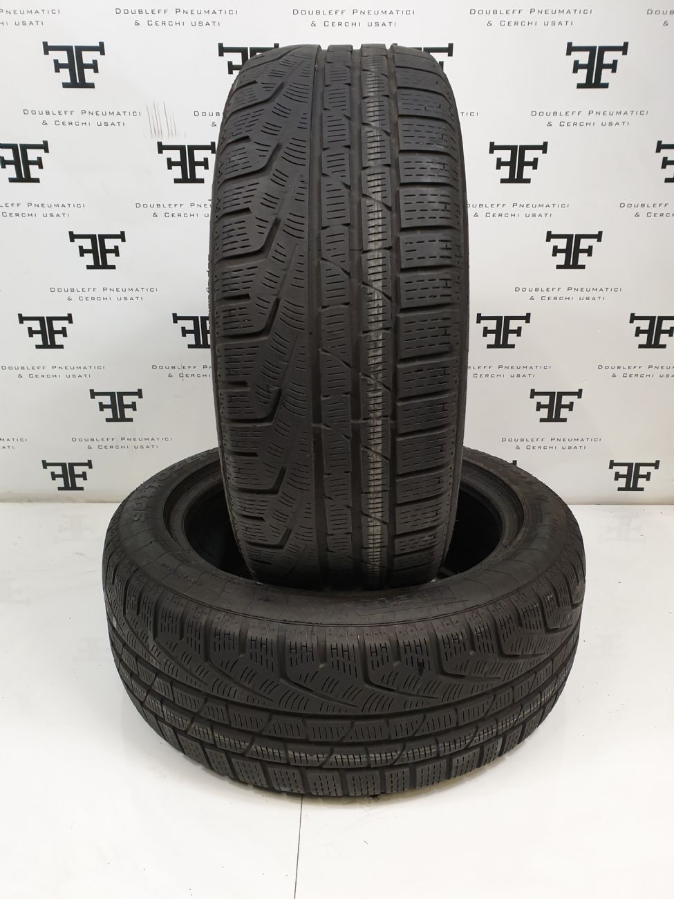 Pneumatici 225 50 R17 94 H PIRELLI WINTER 210 SOTTOZERO SERIE 2 invernale RUNFLAT usati 100€
